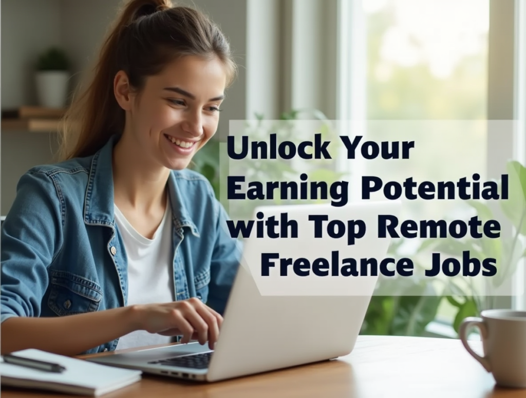 Unlock Your Earning Potential with Top Remote Freelance Jobs